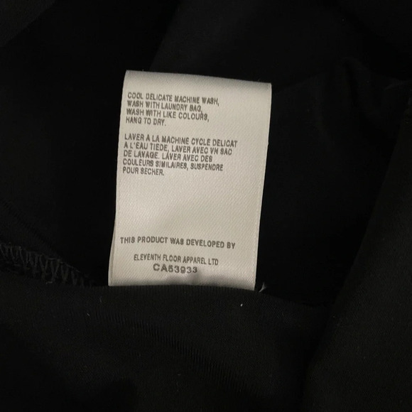 Lundstrom Midi Dress Sequins Cold Shoulder Black Keyhole Size Medium Party - Picture 7 of 9